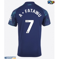 Moški Nogometni dresi Leicester City Issahaku Fatawu #7 Gostujoči 2025-26 Kratek Rokav